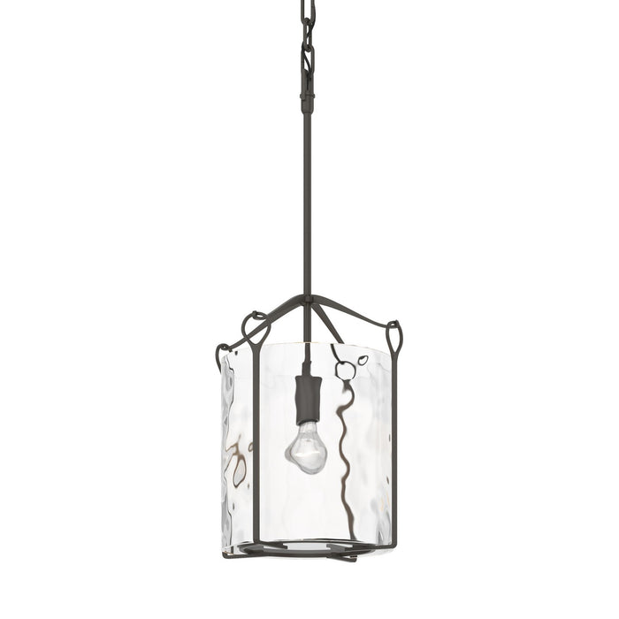 Bow Tall Mini Pendant in Dark Smoke - 104060-SKT-07-LL0137 by Hubbardton Forge