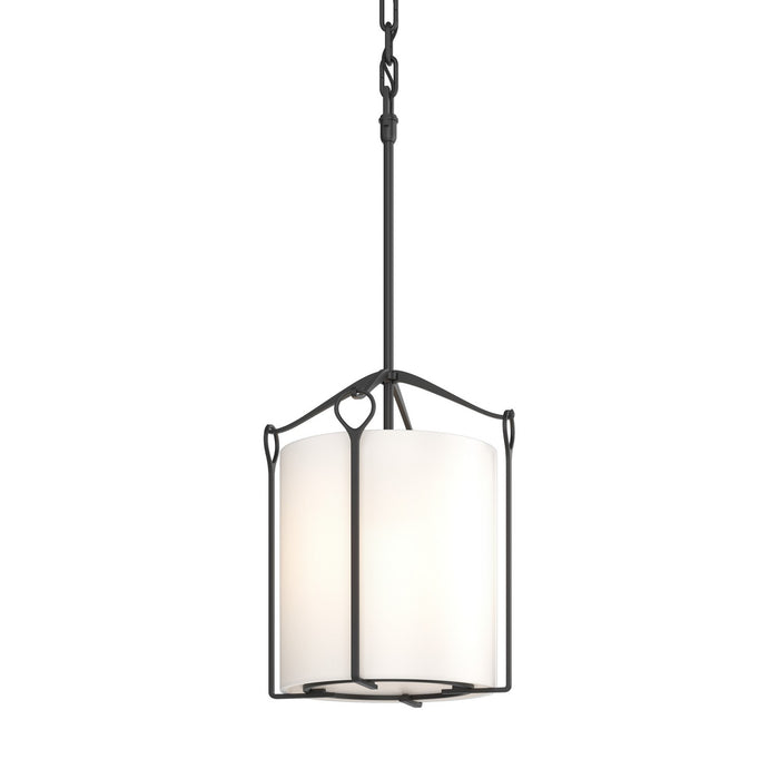 Bow Tall Mini Pendant in Black - 104060-SKT-10-GG0137 by Hubbardton Forge