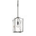 Bow Tall Mini Pendant in Natural Iron - 104060-SKT-20-LL0137 by Hubbardton Forge