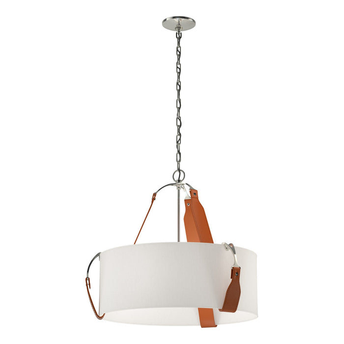 Saratoga Small Pendant in Polished Nickel - 104070-SKT-24-LC-SE2208 by Hubbardton Forge