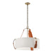 Saratoga Small Pendant in Antique Brass - 104070-SKT-27-LC-SE2208 by Hubbardton Forge