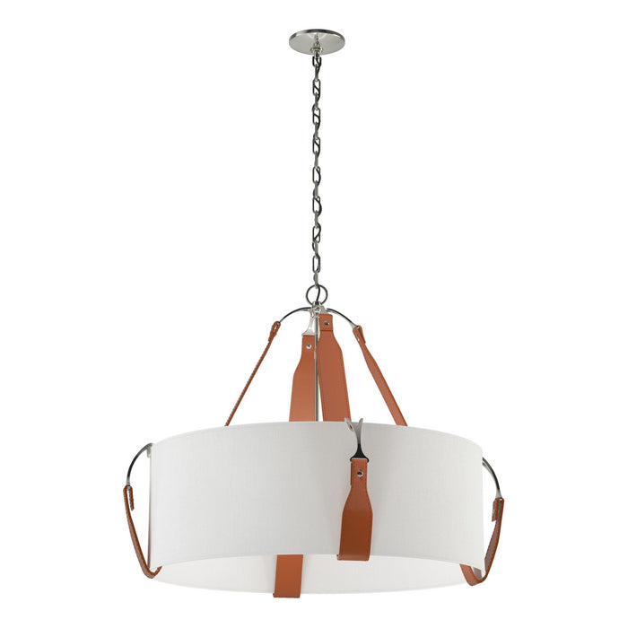 Saratoga Large Pendant in Polished Nickel - 104072-SKT-24-LC-SF2812 by Hubbardton Forge