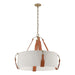 Saratoga Large Pendant in Antique Brass - 104072-SKT-27-LC-SE2812 by Hubbardton Forge