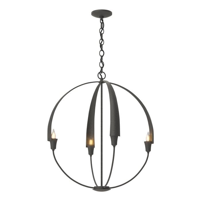 Cirque Large Chandelier in Natural Iron - 104203-SKT-20 by Hubbardton Forge