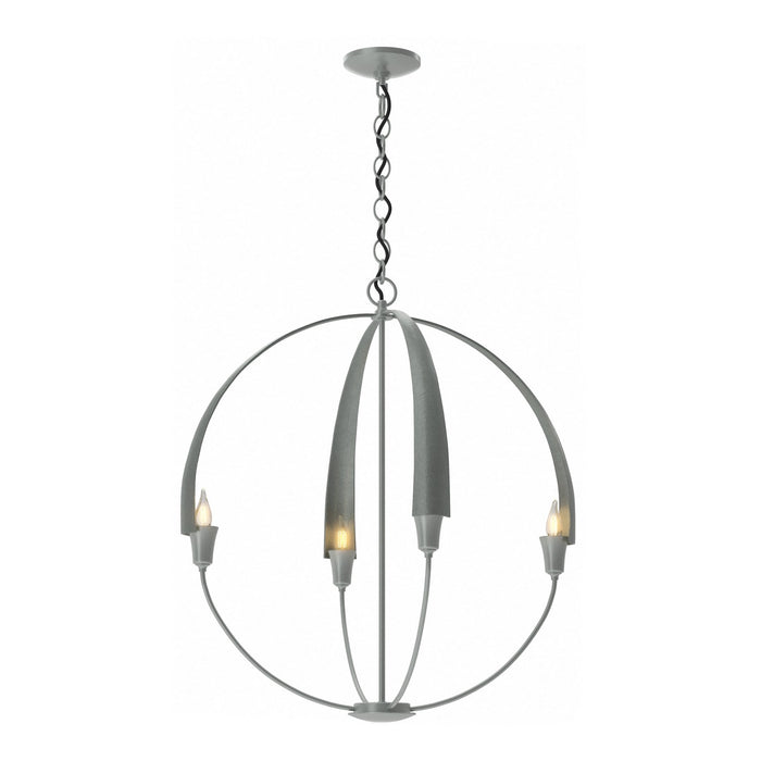 Cirque Large Chandelier in Vintage Platinum - 104203-SKT-82 by Hubbardton Forge