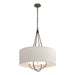 Loop Pendant in Bronze with Bronze Accent - 104230-SKT-05-05-SE2811 by Hubbardton Forge