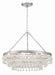 237-CH- Calypso 6-Light Chandelier in Polished Chrome by Crystorama