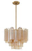 ADD-300-AG-AM- Addis 4-Light Chandelier in Aged Brass by Crystorama