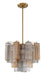 ADD-300-AG-AU- Addis 4-Light Chandelier in Aged Brass by Crystorama