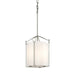 Bow Tall Mini Pendant in Sterling - 104060-SKT-85-GG0137 by Hubbardton Forge