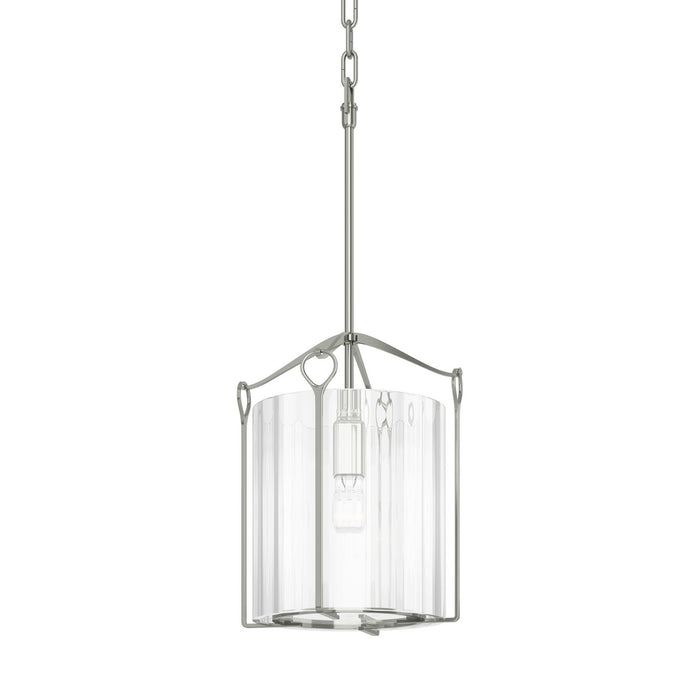 Bow Tall Mini Pendant in Sterling - 104060-SKT-85-ZM0137 by Hubbardton Forge