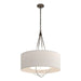 Loop Pendant in Bronze with Vintage Platinum Accent - 104230-SKT-05-82-SE2811 by Hubbardton Forge