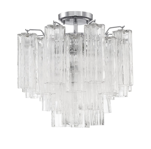 ADD-300-CH-CL_CEILING- Addis 4-Light Ceiling Mount in Polished Chrome by Crystorama