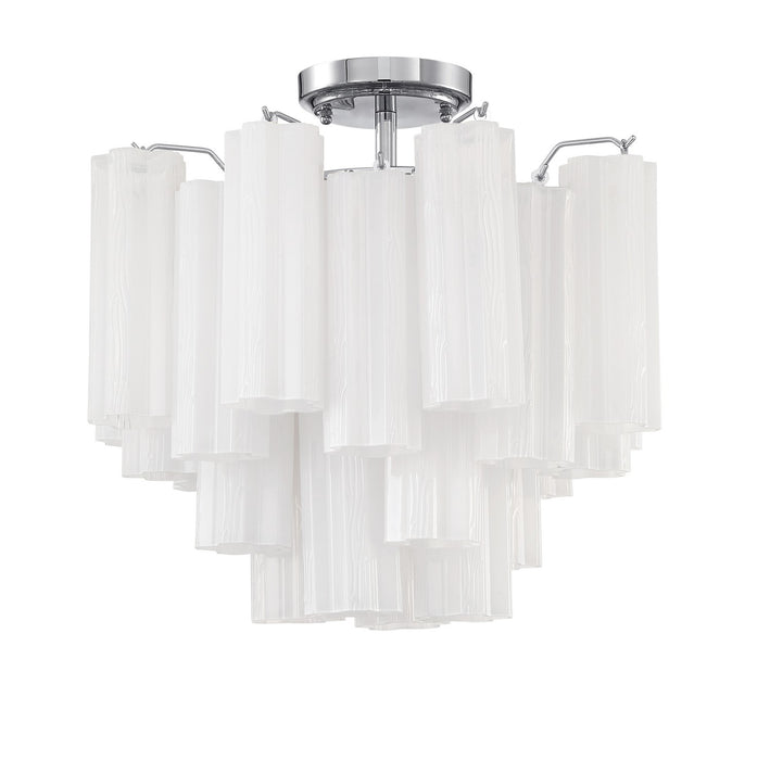 ADD-300-CH-WH_CEILING- Addis 4-Light Ceiling Mount in Polished Chrome by Crystorama