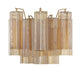 ADD-302-AG-AM- Addis 2-Light Wall Mount in Aged Brass by Crystorama