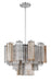 ADD-306-CH-AU- Addis 6-Light Chandelier in Polished Chrome by Crystorama