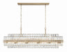 HAY-1417-AG- Hayes 16 Light Chandelier in Aged Brass by Crystorama