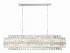 HAY-1417-PN- Hayes 16 Light Chandelier in Polished Nickel by Crystorama