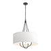 Loop Pendant in Oil Rubbed Bronze with Oil Rubbed Bronze Accent - 104230-SKT-14-14-SF2811 by Hubbardton Forge