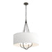 Loop Pendant in Oil Rubbed Bronze with Natural Iron Accent - 104230-SKT-14-20-SF2811 by Hubbardton Forge