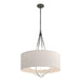 Loop Pendant in Natural Iron with Sterling Accent - 104230-SKT-20-85-SE2811 by Hubbardton Forge