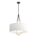 Loop Pendant in Natural Iron with Sterling Accent - 104230-SKT-20-85-SF2811 by Hubbardton Forge