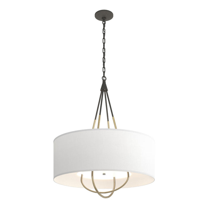 Loop Pendant in Natural Iron with Modern Brass Accent - 104230-SKT-20-86-SF2811 by Hubbardton Forge