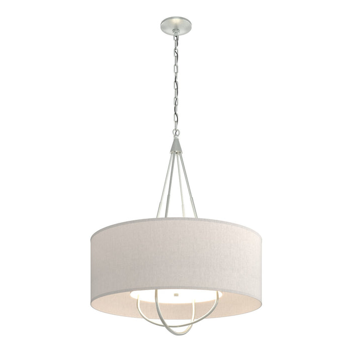 Loop Pendant in Vintage Platinum with Vintage Platinum Accent - 104230-SKT-82-82-SE2811 by Hubbardton Forge