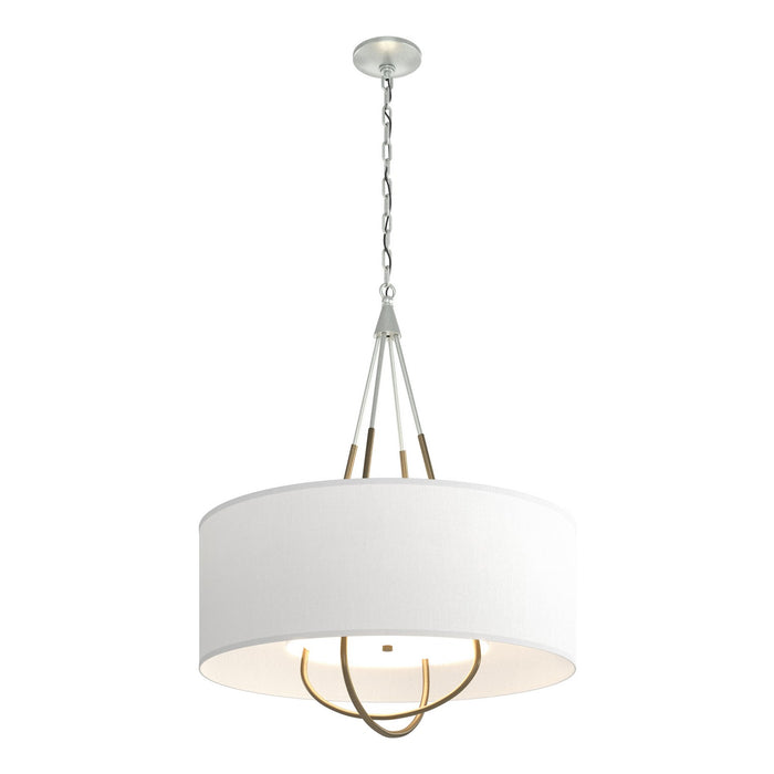 Loop Pendant in Vintage Platinum with Soft Gold Accent - 104230-SKT-82-84-SF2811 by Hubbardton Forge