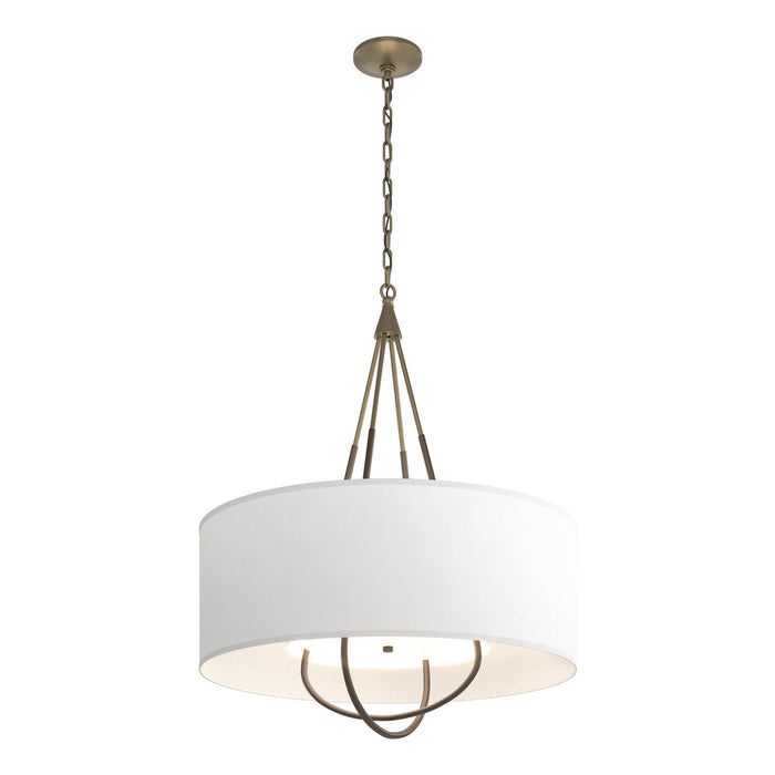 Loop Pendant in Soft Gold with Bronze Accent - 104230-SKT-84-05-SF2811 by Hubbardton Forge