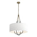 Loop Pendant in Soft Gold with Black Accent - 104230-SKT-84-10-SF2811 by Hubbardton Forge