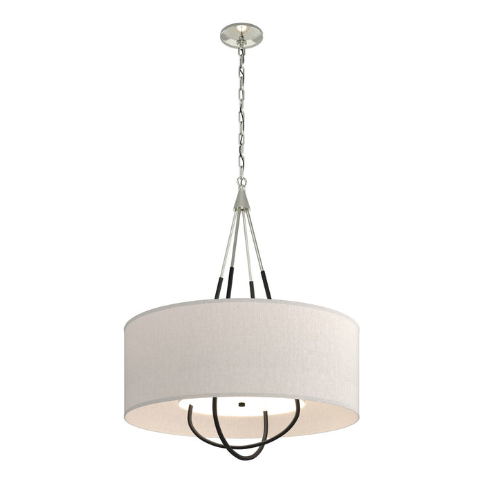 Loop Pendant in Sterling with Black Accent - 104230-SKT-85-10-SE2811 by Hubbardton Forge