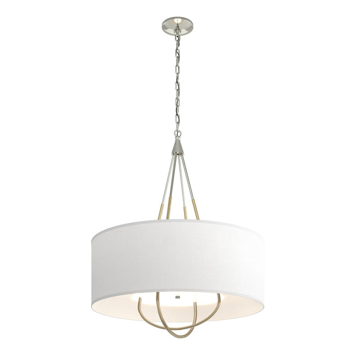 Loop Pendant in Sterling with Modern Brass Accent - 104230-SKT-85-86-SF2811 by Hubbardton Forge