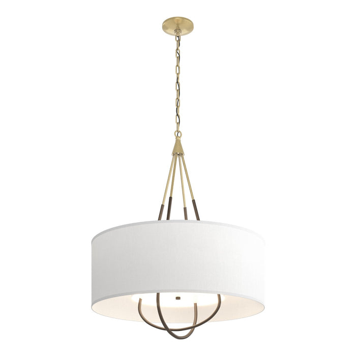 Loop Pendant in Modern Brass with Bronze Accent - 104230-SKT-86-05-SF2811 by Hubbardton Forge