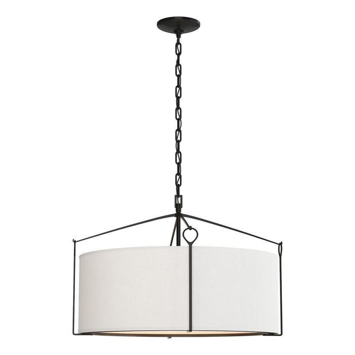 Bow Pendant in Black - 104250-SKT-10-SF2290 by Hubbardton Forge