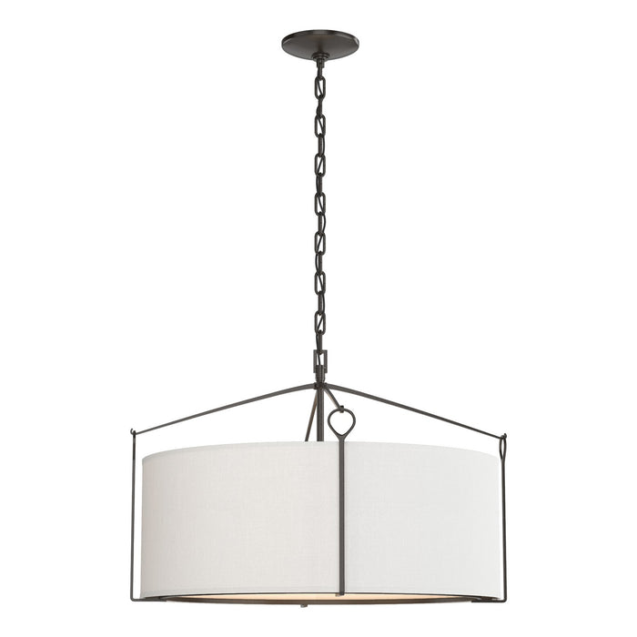 Bow Pendant in Oil Rubbed Bronze - 104250-SKT-14-SF2290 by Hubbardton Forge