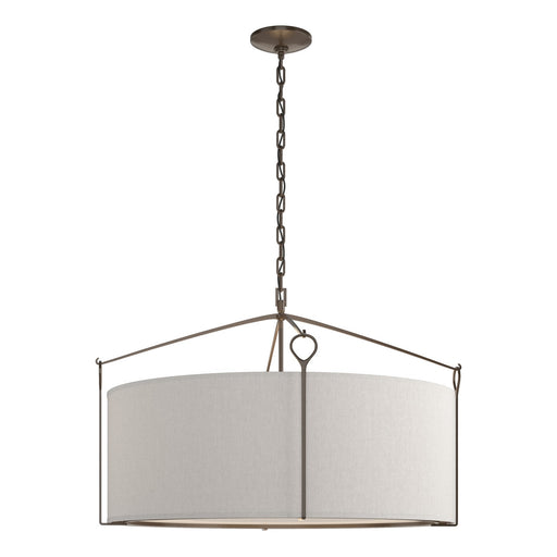 Bow Large Pendant in Bronze - 104255-SKT-05-SE2899 by Hubbardton Forge