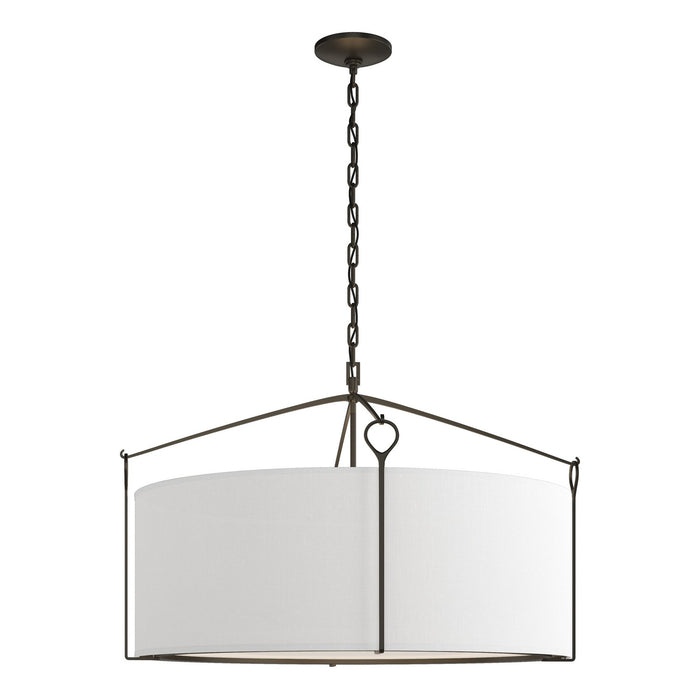 Bow Large Pendant in Black - 104255-SKT-10-SF2899 by Hubbardton Forge