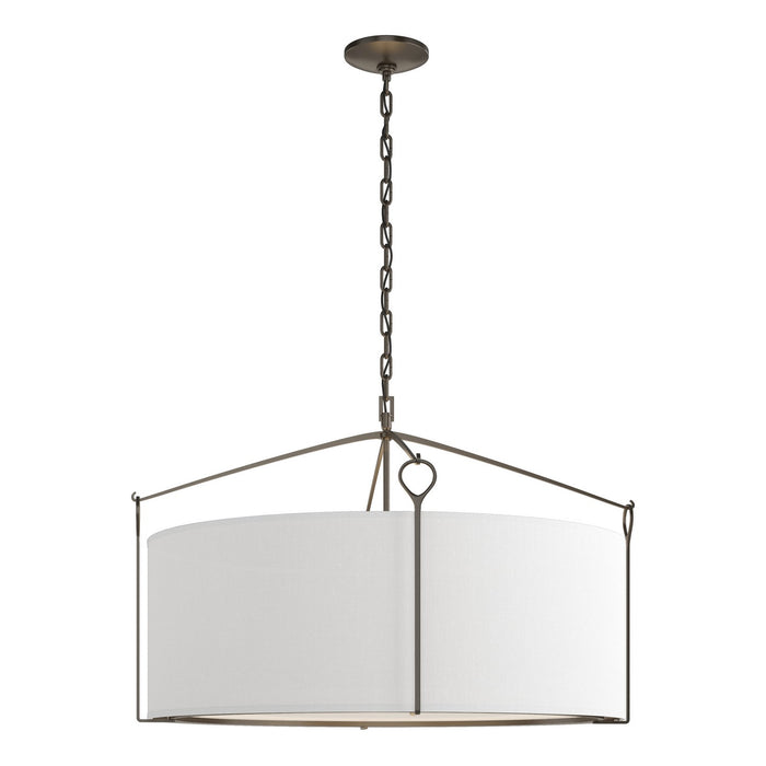 Bow Large Pendant in Oil Rubbed Bronze - 104255-SKT-14-SF2899 by Hubbardton Forge