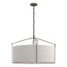 Bow Large Pendant in Natural Iron - 104255-SKT-20-SE2899 by Hubbardton Forge