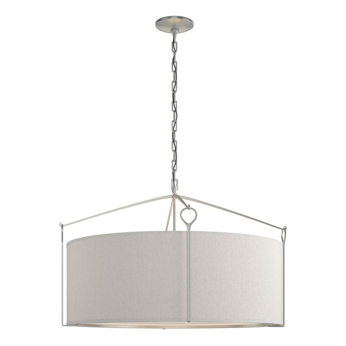 Bow Large Pendant in Vintage Platinum - 104255-SKT-82-SE2899 by Hubbardton Forge