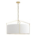 Bow Large Pendant in Modern Brass - 104255-SKT-86-SF2899 by Hubbardton Forge