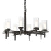 Constellation 8 Arm Chandelier in Oil Rubbed Bronze - 104305-SKT-14-ZU0323 by Hubbardton Forge