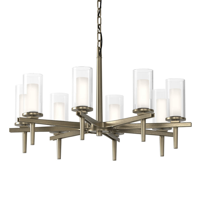 Constellation 8 Arm Chandelier in Soft Gold - 104305-SKT-84-ZU0323 by Hubbardton Forge