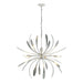 Dahlia Chandelier in Vintage Platinum - 104350-SKT-82 by Hubbardton Forge