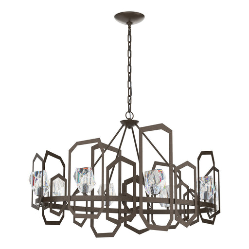 Gatsby Chandelier in Bronze - 105020-SKT-05-CR by Hubbardton Forge