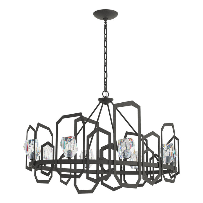 Gatsby Chandelier in Natural Iron - 105020-SKT-20-CR by Hubbardton Forge