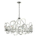 Gatsby Chandelier in Sterling - 105020-SKT-85-CR by Hubbardton Forge