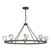 Gatsby 8-Light Chandelier in Natural Iron - 105021-SKT-20-CR by Hubbardton Forge