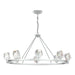 Gatsby 8-Light Chandelier in Vintage Platinum - 105021-SKT-82-CR by Hubbardton Forge